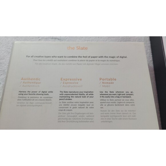 iskn The Slate Pen Paper Lovers Drawing Artist Digital Drawing Tablet Tested - Picture 9 of 12